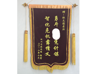 云淡风轻成功挽救婚姻送佰和婚姻的锦旗